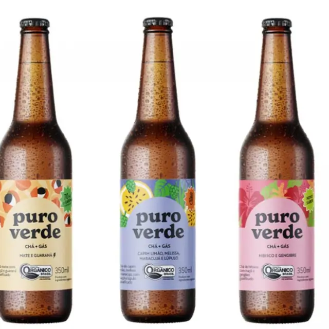 Kombucha Puro Verde 350 ml — foto do cardápio oficial do Mount Zion Vegan
